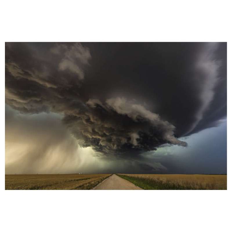 OKLAHOMA TORNADO canvas print - Textile canvas