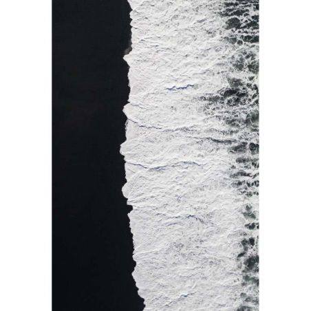 BLACK SAND BEACH canvas print