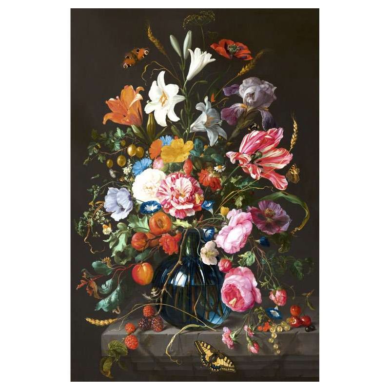 Tableau TULIPES ET ROSES - Tableau fleurs