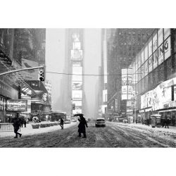 NY UNDER THE SNOW poster