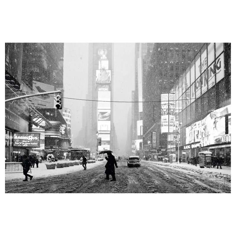 NY UNDER THE SNOW canvas - Xxl canvas prints