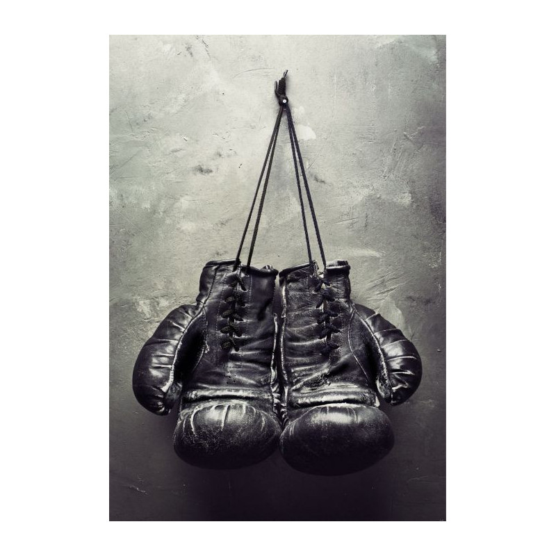 BOXING Canvas print - Vintage