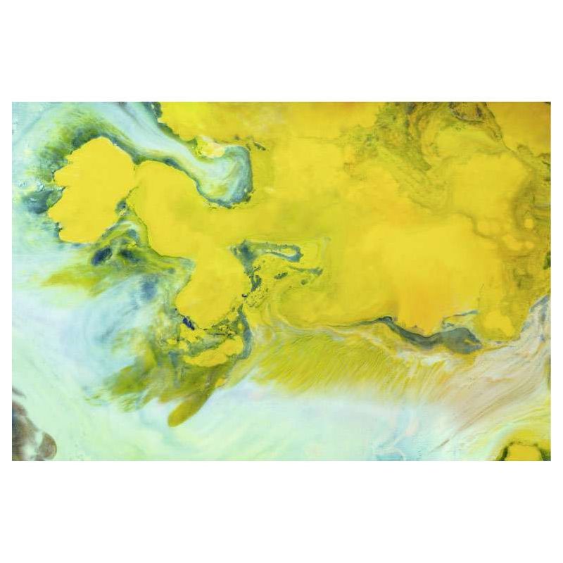 YELLOW PIGMENTS canvas - Yellow canvas print