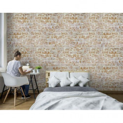 OCHER BRICK Wallpaper