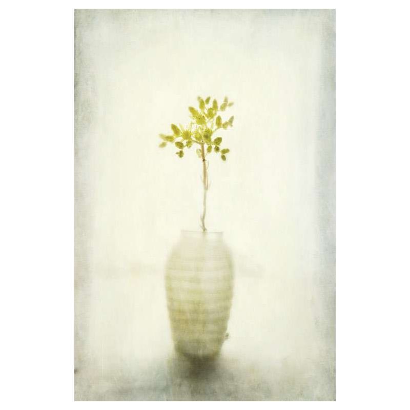 YELLOW INTERIOR LIGHTS canvas print - Vintage