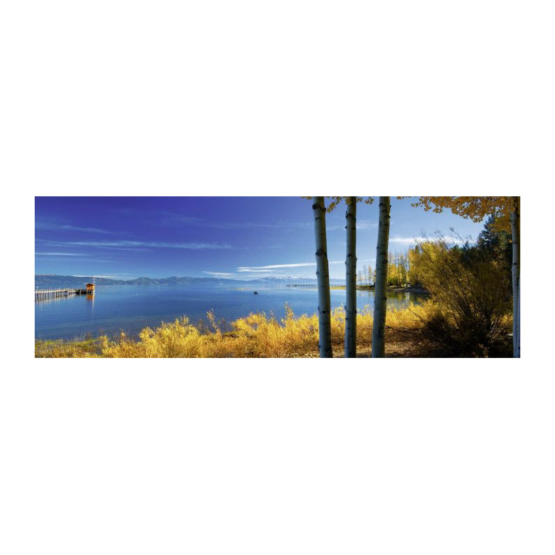 LAKE CABIN canvas print - Xxl canvas prints