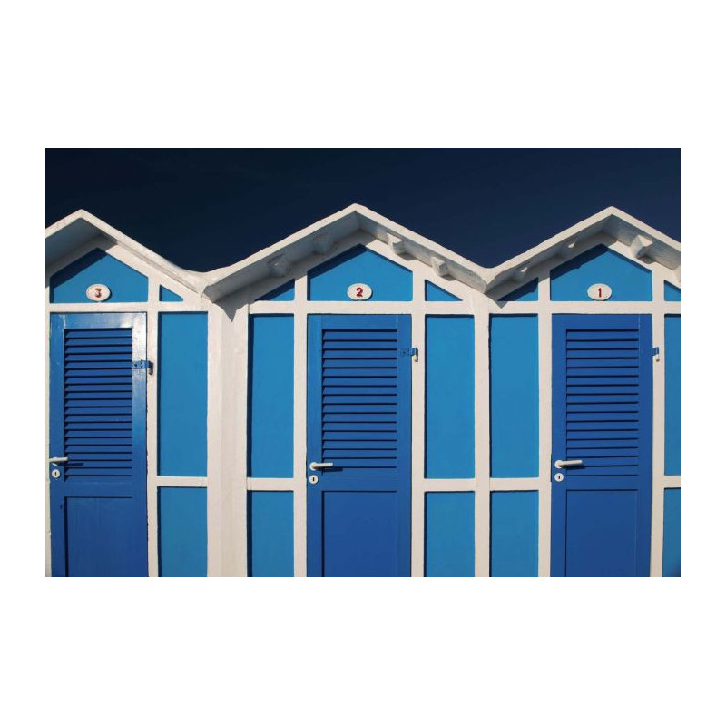 BEACH HUTS wallpaper - Panoramic wallpaper