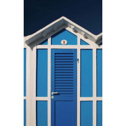 BEACH HUTS wall hanging