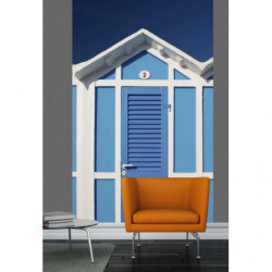 BEACH HUTS wall hanging