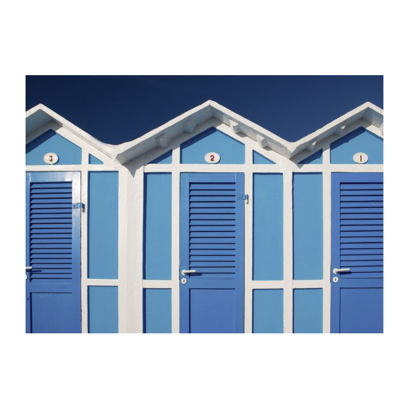 BEACH HUTS canvas print - Xxl canvas prints