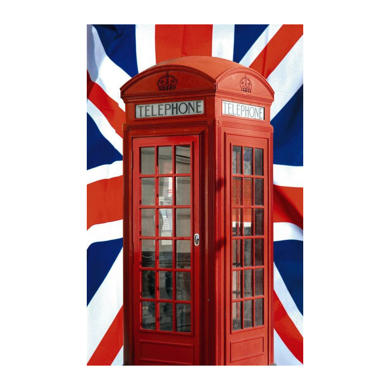 LONDON CALLING wall hanging - Red wall hanging tapestry