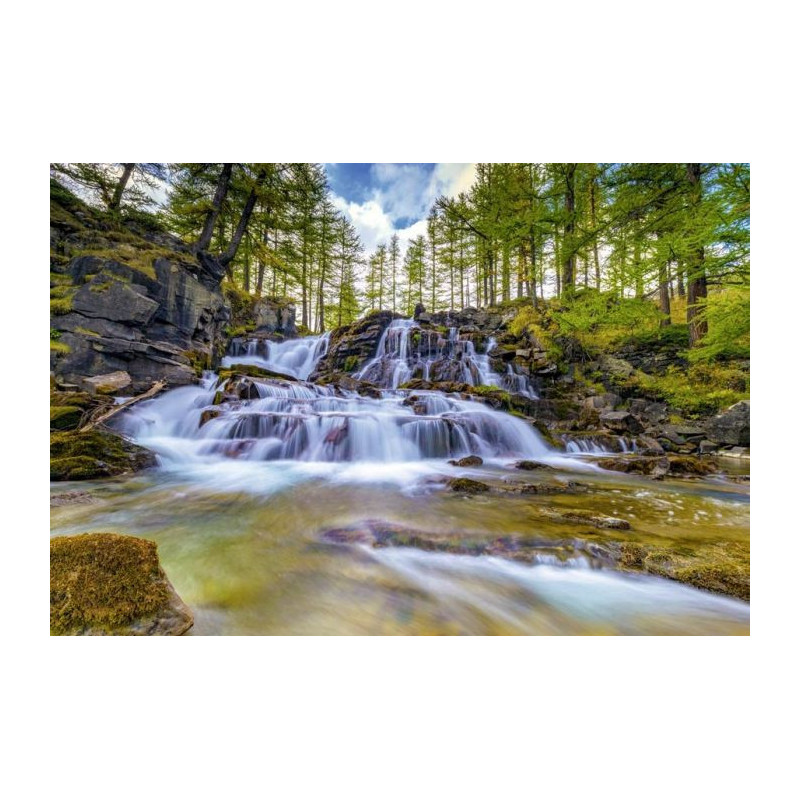 Papier Peint CASCADE DE FONTCOUVERTE - Papier peint paysage et nature