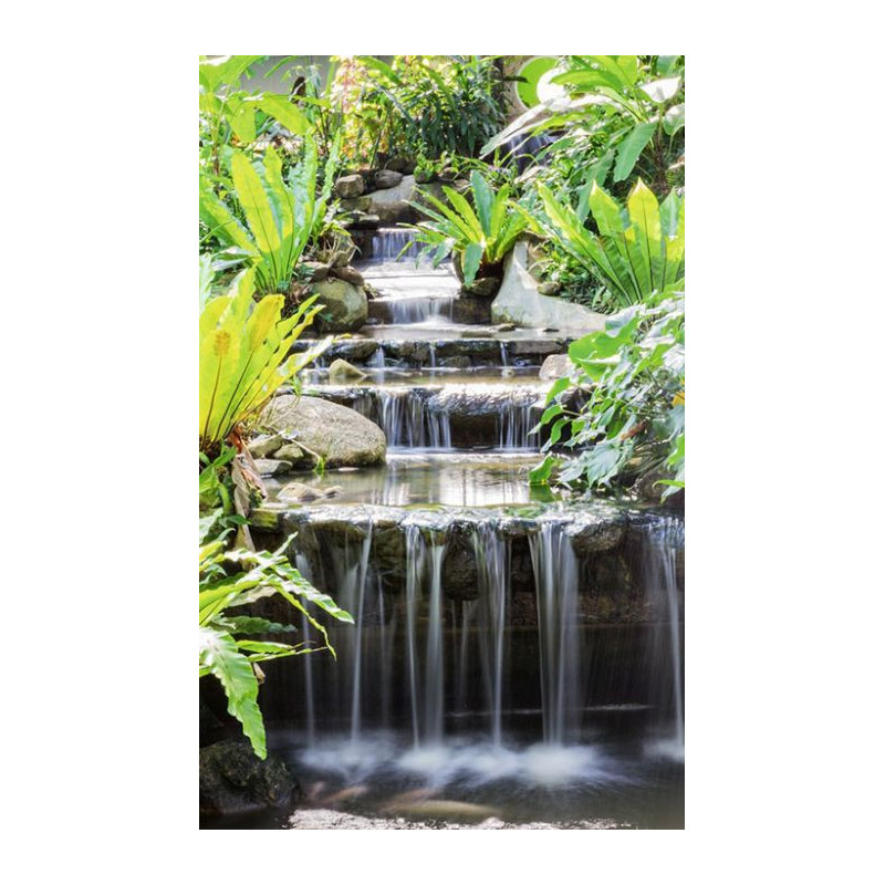 ZEN CASCADE Wallpaper - Nature landscape wallpaper