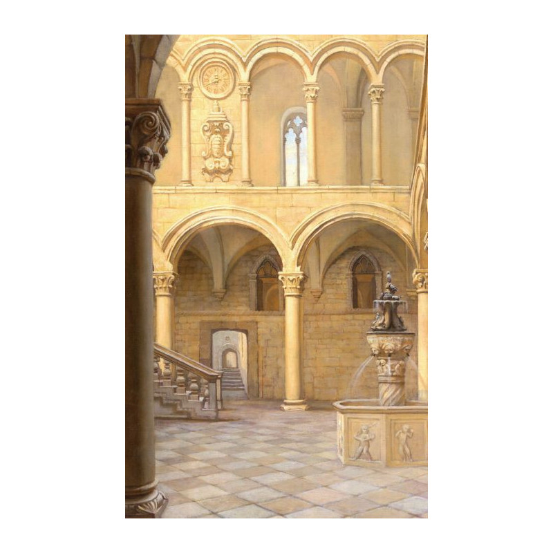 CASTELLO wall hanging - Optical illusions wall hanging tapestry
