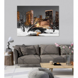 CENTRAL PARK LIGHTS canvas print