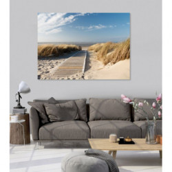 PATH OF THE DUNES  Canvas print