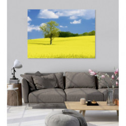 YELLOW ROAD canvas print