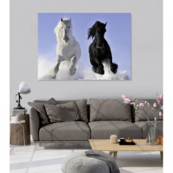 HORSES Canvas print