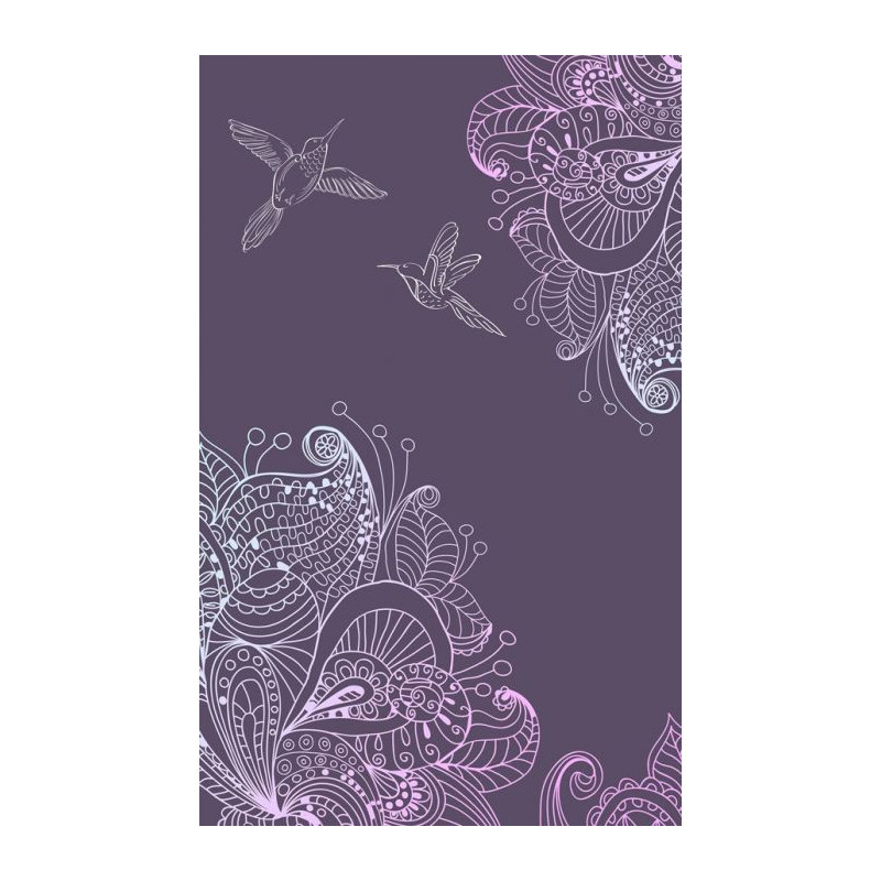 COLIBRIS wall hanging - Graphic wall hanging tapestry