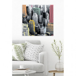 COLOR BUILDING canvas print