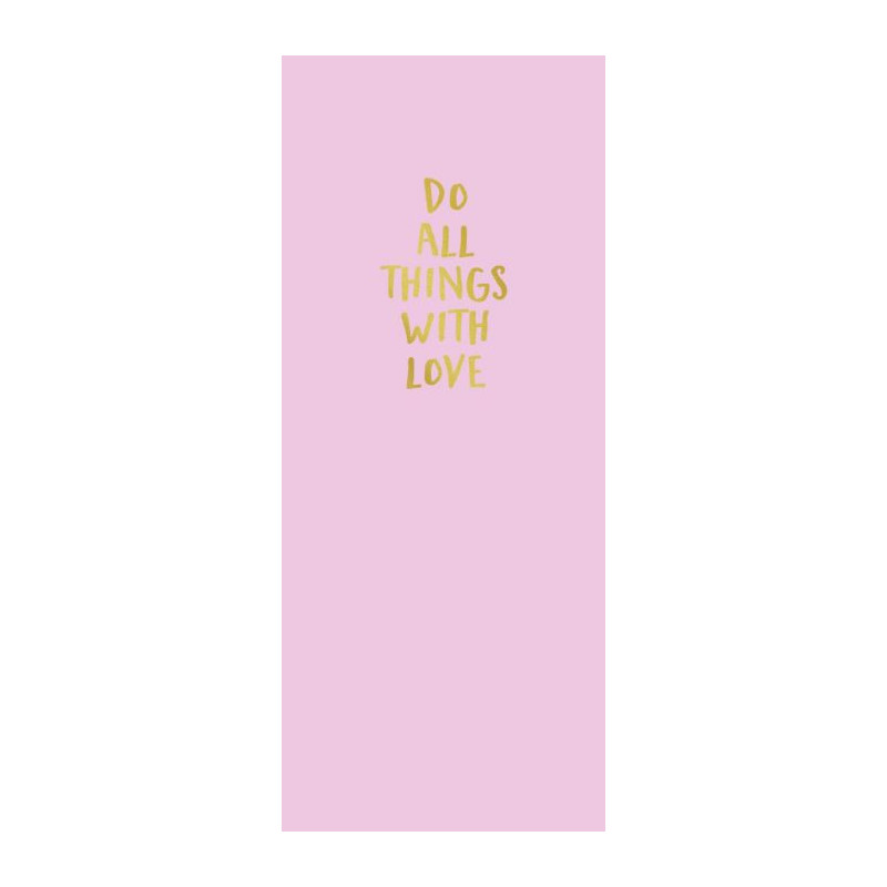 DO ALL THINGS WITH LOVE poster - Door poster