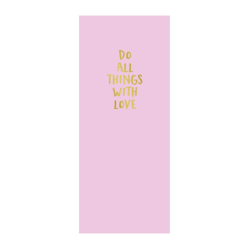 Poster DO ALL THINGS WITH LOVE - Poster de porte