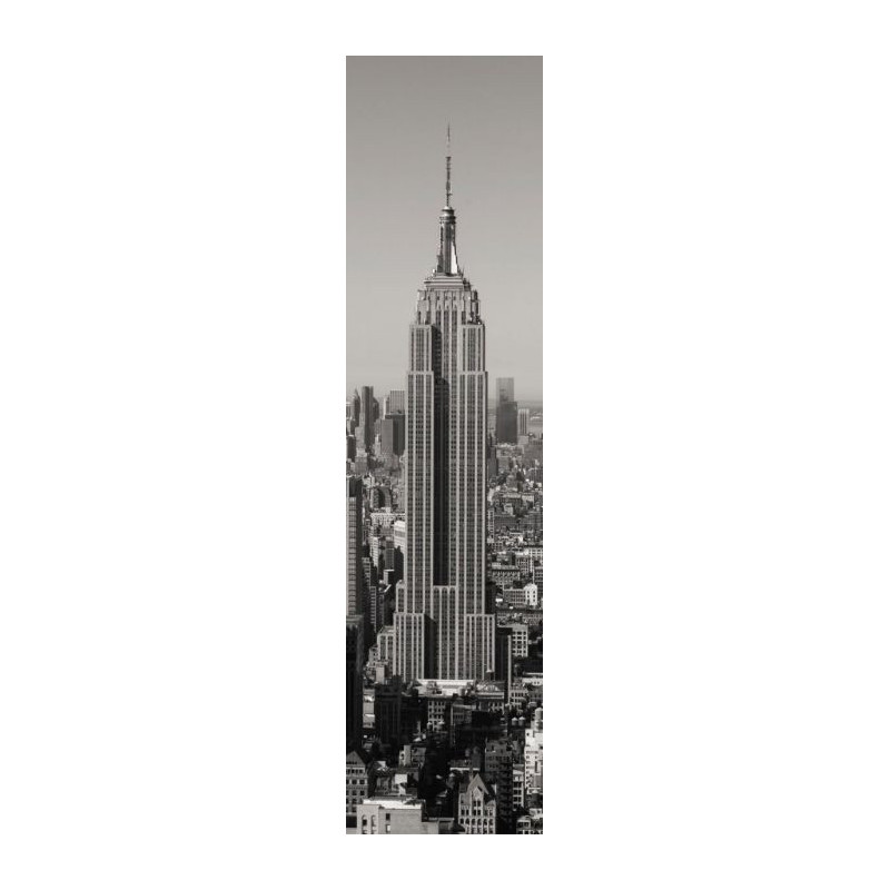 Tenture suspendue EMPIRE STATE BUILDING NB - Tenture murale noir et blanc