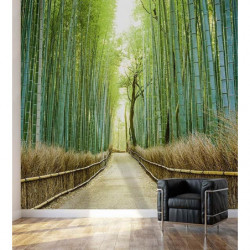 BAMBOO ALLEY Wallpaper