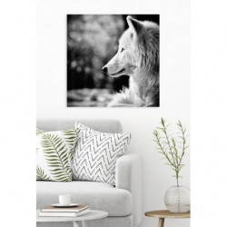 BETWEEN DOG AND WOLF Canvas print