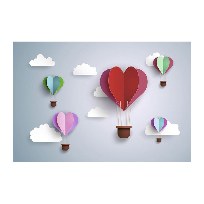 FLIGHT OF HEARTS wallpaper - Wallpaper for bedroom