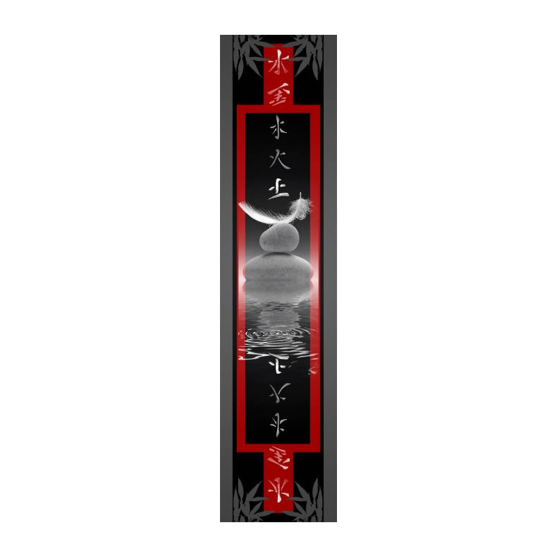 BALANCE wall hanging - Red wall hanging tapestry