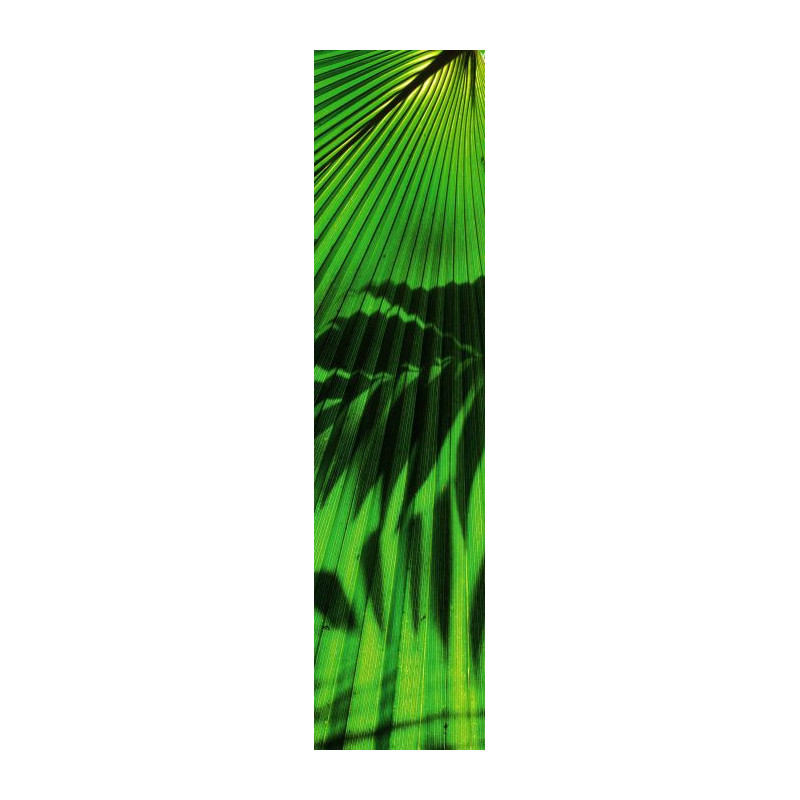 PALM LEAF privacy screen - Printed green privacy screen