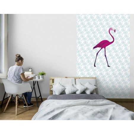 Papier Peint FLAMANT ROSE