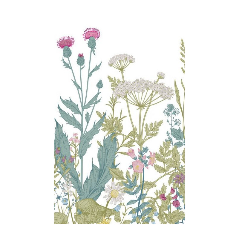 WILD FLOWERS Wall hanging - Graphic wall hanging tapestry