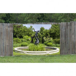 ROUND FOUNTAIN privacy screen