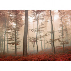 PURPLE FOREST Canvas print