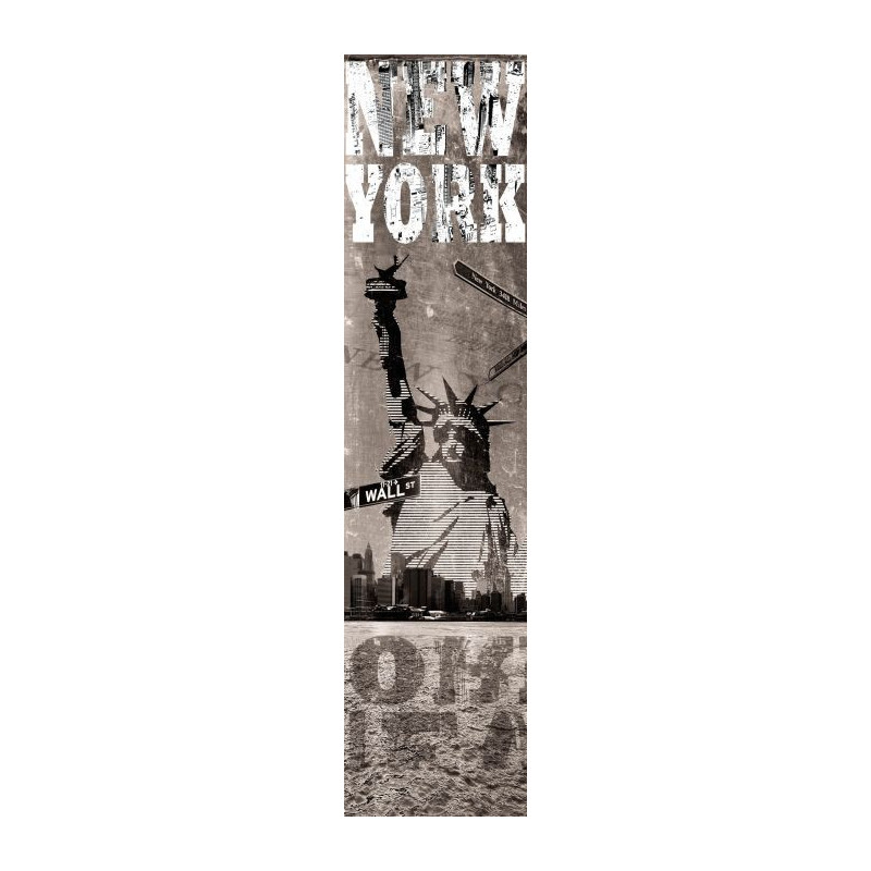 FROM LIBERTY ISLAND wall hanging - Graphic wall hanging tapestry