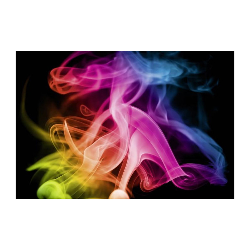 COLOURED SMOKE Poster - Panoramic poster