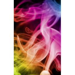 COLOURED SMOKE Wall hanging