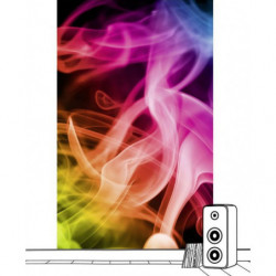 COLOURED SMOKE Wall hanging