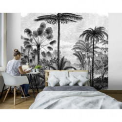 PALM TREE ENGRAVING Poster