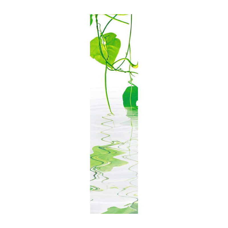 GREEN REFLEXION wall hanging - Nature landscape wall hanging tapestry