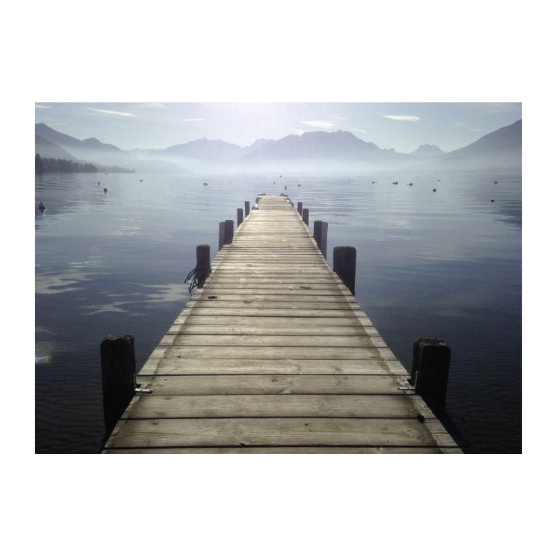 ANNECY IN THE MIST Canvas print - Xxl canvas prints
