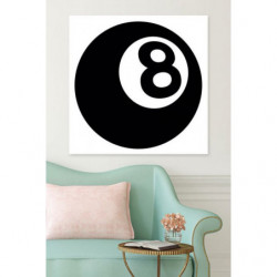 EIGHT canvas print