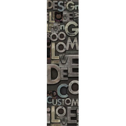 IRON FONT Wall hanging