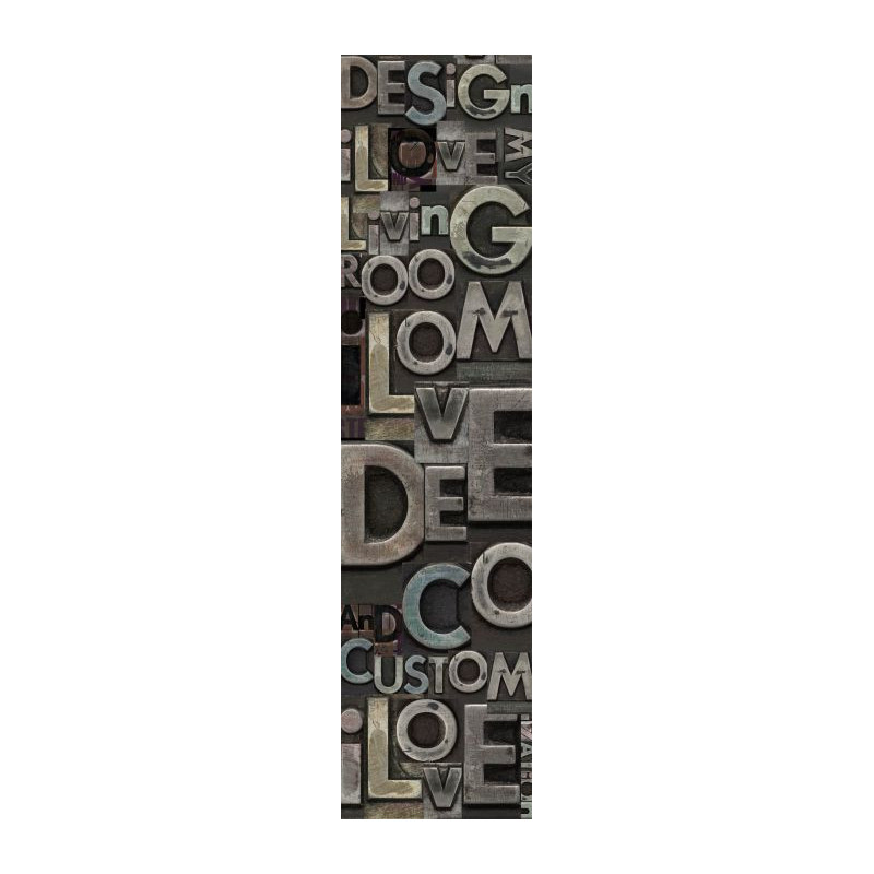 IRON FONT Wall hanging - Graphic wall hanging tapestry