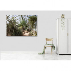 GREENHOUSE GARDEN canvas print