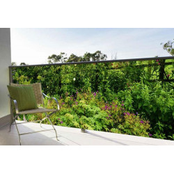 Brise vue JARDIN VIOLET balcon