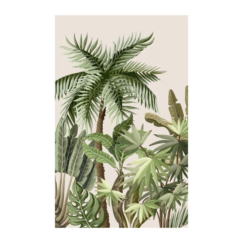 ILLUSTRATED JUNGLE Wall hanging - Nature landscape wall hanging tapestry