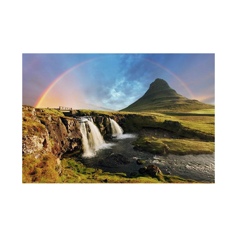 Papier Peint KIRKJUFELLSFOSS ISLANDE - Papier peint panoramique